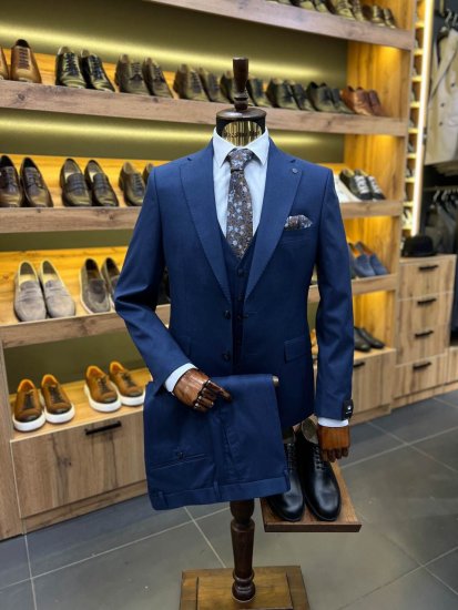 Костюм MAZALTOVMAN 3-ка Синий премиум