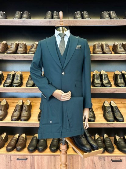 Костюм MAZALTOVMAN 3-ка премиум Зеленый фактурный