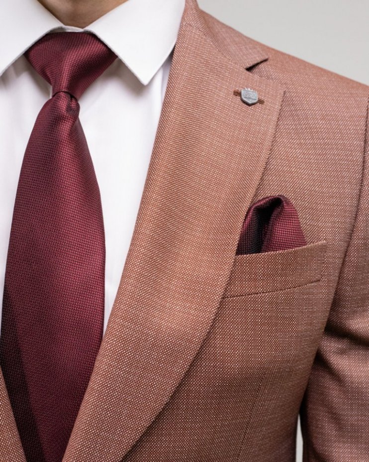 Костюм 2-ка Mazaltovman ярко кирпичного цвета