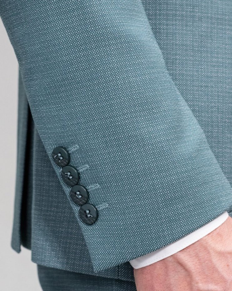 Яркий мужской костюм 2-ка Mazaltovman бирюзовый