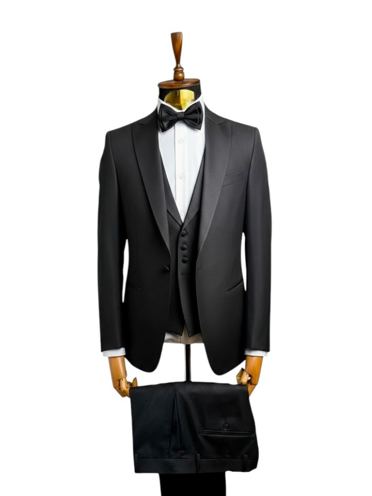 Смокинг MAZALTOVMAN 3-ка Черный премиум линейка